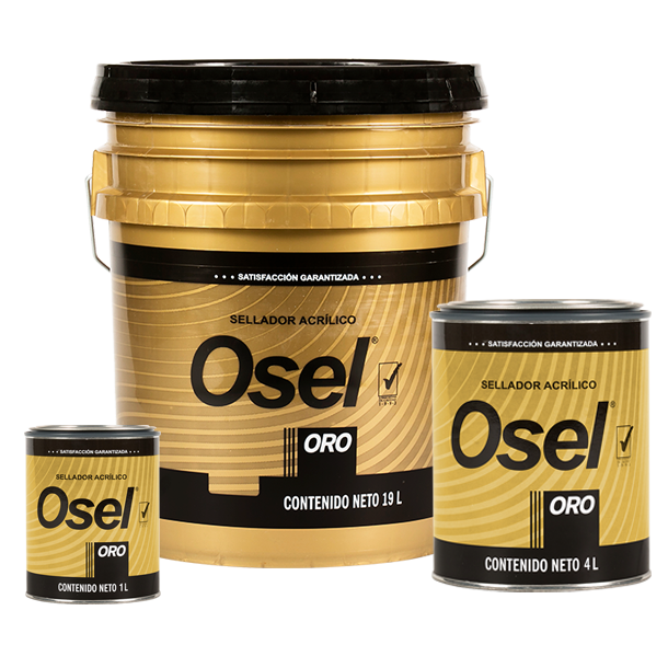 Sellador Vinílico Osel Oro - Transparente