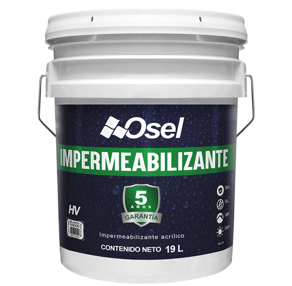 Impermeabilizante acrílico HV 5 años - Blanco