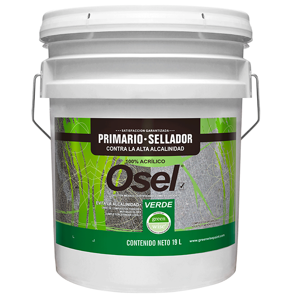 Primario para Superficies Alcalinas Osel Verde - Blanco