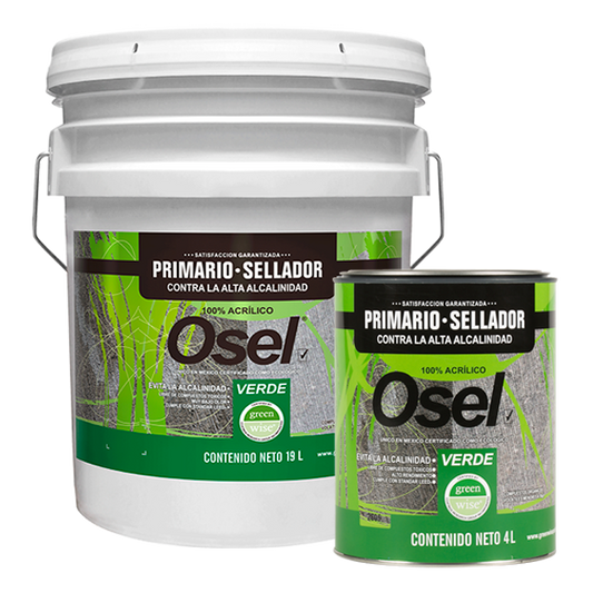 Primario para Superficies Alcalinas Osel Verde - Blanco