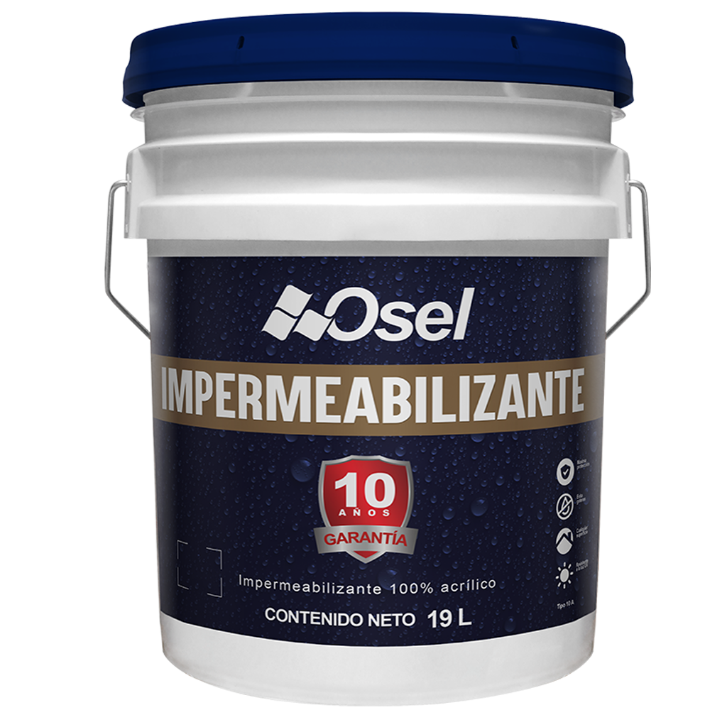 Impermeabilizante 100% Acrílico 10 años - Blanco