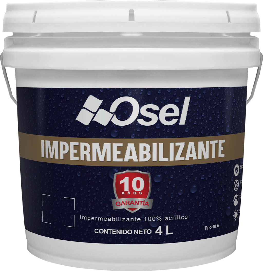 Impermeabilizante 100% Acrílico 10 años - Blanco