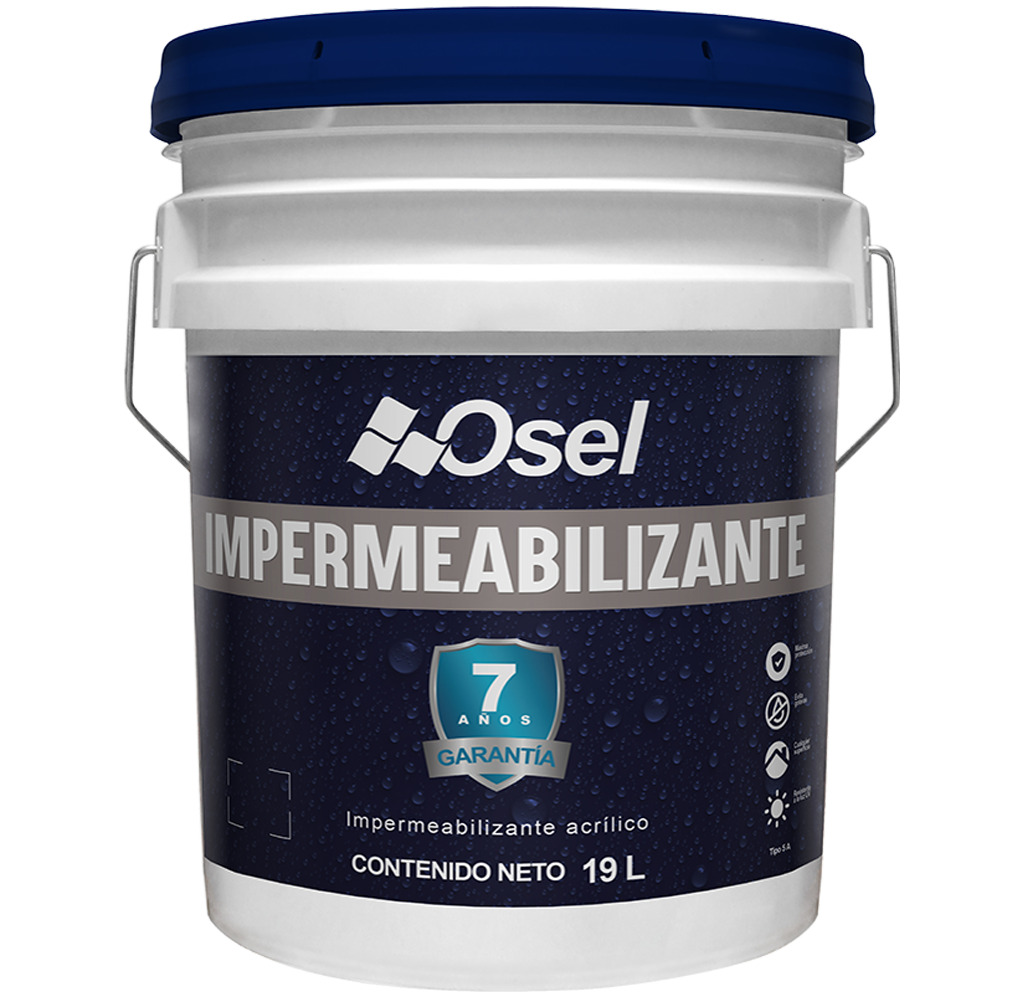 Impermeabilizante acrílico 7 años - Blanco