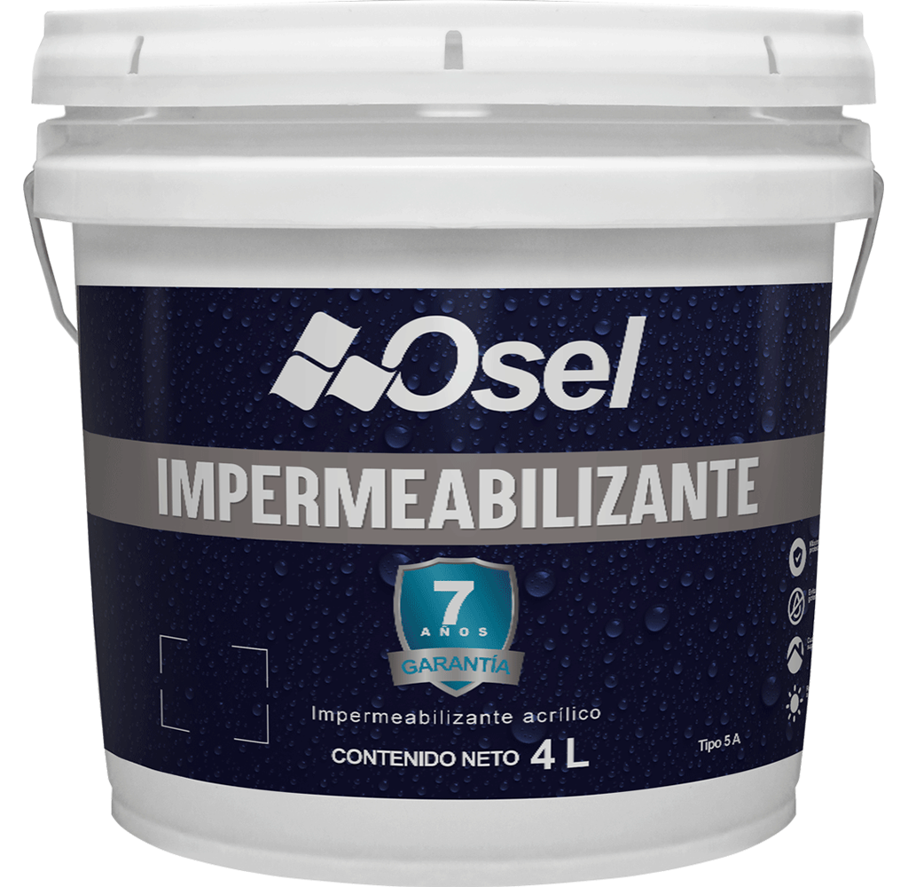 Impermeabilizante acrílico 7 años - Blanco
